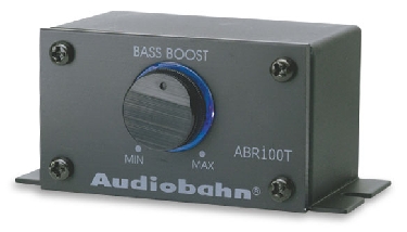 Audiobahn - Dash Mount Bass Boost - Black