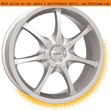 Konig - 17x8 - Silver