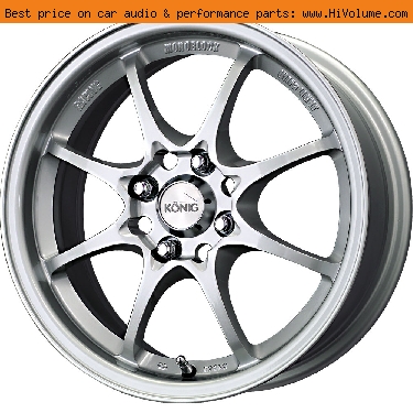 Konig - 15x6.5 - Silver