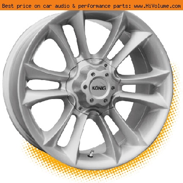 Konig - 17x8.5 - Silver