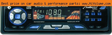 AudioPipe - CD Player, AM/FM Receiver - Black