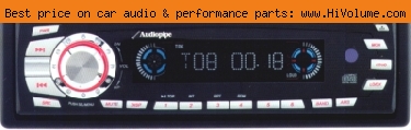 AudioPipe - CD / CDR / CDRW Player, AM/FM Receiver, w/ Flip-Down Detachable Face, Remote - Black