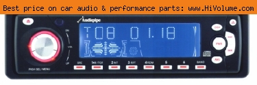 AudioPipe - CD / CDR / CDRW Player, AM/FM Receiver, w/ Motorized Slide-Down Detachable Face, Remote - Black