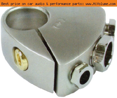 AudioPipe - Power Distribution Block for Negative Terminal - Satin Nickel
