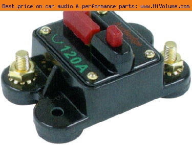 AudioPipe - 160A Circuit Breaker - Black