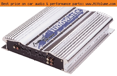 AudioPipe - 4 Channel 1000W Mosfet Amplifier - Silver