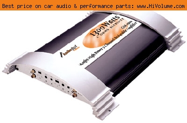 AudioPipe - 2 Channel 1300W Mosfet Bridgeable Amplifier - Silver