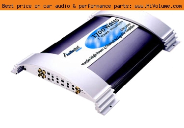 AudioPipe - 4 Channel 1700W Mosfet Bridgeable Amplifier - Silver