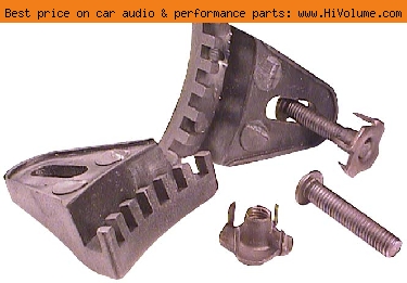 AudioPipe - Mounting Hardware For Grills - Black