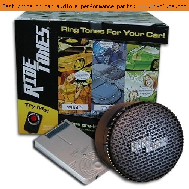 Edge Products - RideTones Car Alarm Accessory: Create, download and share your own custom car alarm sounds - Silver/Black