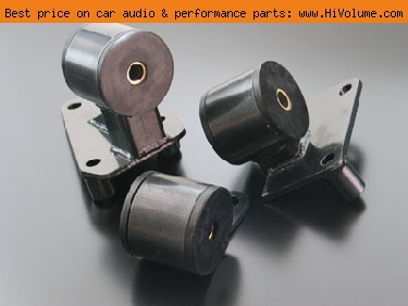 Street Imports - 88-91 Honda Civic/CRX B-Series Mounts - Black