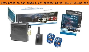 Shelby Auto Security - Deluxe remote car starter kit w/ keyless entry - Blue/Black