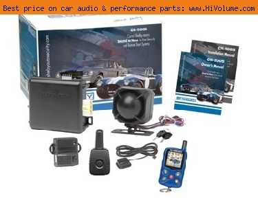 Shelby Auto Security - Deluxe 2-way security system - Blue/Black