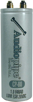AudioPipe - 1 Farad High Voltage Power Capsule - Silver