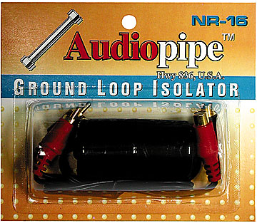 AudioPipe - Ground Loop Isolator - Black