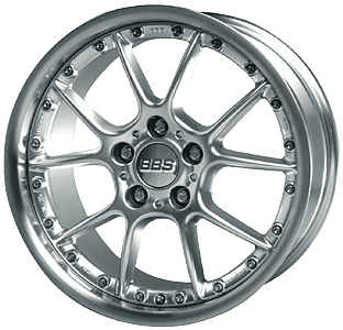 BBS - RKII 18 x 8.5 - Silver