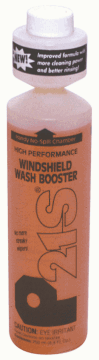 P21S - Windshield Wash Booster 250ml Measure Bottle - Orange